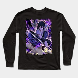 SASUKE UCHIHA MERCH VTG Long Sleeve T-Shirt